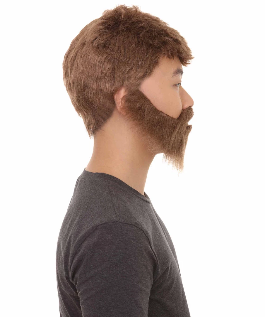 HPO Men's Thunder Mens Wig | Tv Movie Famous Wig | Premium Breathable Capless Cap 5 HPO Men's Thunder Mens Wig | Tv Movie Famous Wig | Premium Breathable Capless Cap