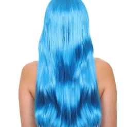 HPO Long Bob Womens Wig | Fancy Party Event Ready Halloween Wig (Lots Of Color Options) | Premium Breathable Capless Cap