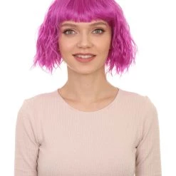 HPO Womens Party Ready Fancy Cosplay Halloween Wigs | Lots Of Color Choices | Premium Breathable Capless Cap 32 HPO Womens Party Ready Fancy Cosplay Halloween Wigs | Lots Of Color Choices | Premium Breathable Capless Cap