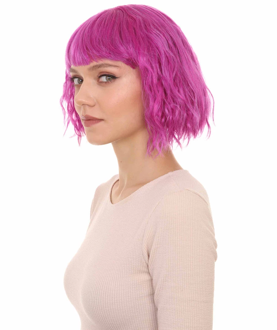 HPO Womens Party Ready Fancy Cosplay Halloween Wigs | Lots Of Color Choices | Premium Breathable Capless Cap 10 HPO Womens Party Ready Fancy Cosplay Halloween Wigs | Lots Of Color Choices | Premium Breathable Capless Cap