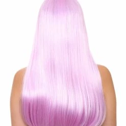 HPO Long Bob Womens Wig | Fancy Party Event Ready Halloween Wig (Lots Of Color Options) | Premium Breathable Capless Cap