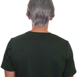 HPO Crime Film Mens Wig | Black & White Wig