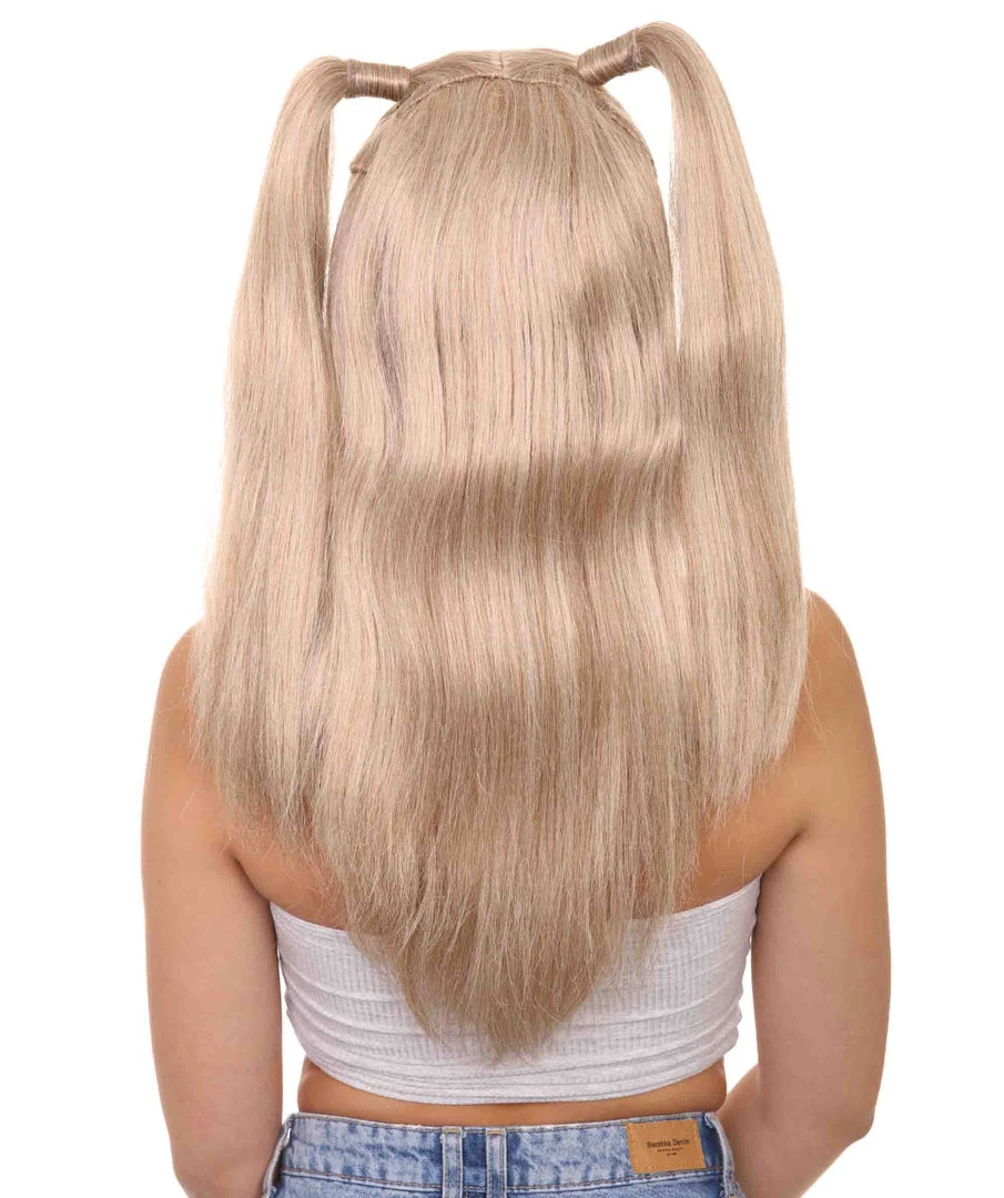 HPO Men's Lolita Cosplay Womens Wig | Long Blond Ponitail Character Wig | Premium Breathable Capless Cap 5 HPO Men's Lolita Cosplay Womens Wig | Long Blond Ponitail Character Wig | Premium Breathable Capless Cap