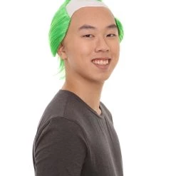 HPO Men's Green Mens Wig | Cosplay Halloween Wig