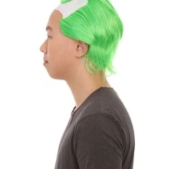 HPO Men's Green Mens Wig | Cosplay Halloween Wig