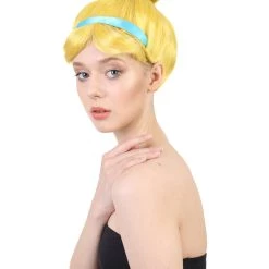 HPO SALE CinderPrincess Wig | Character Halloween Wig | Premium Breathable Capless Cap
