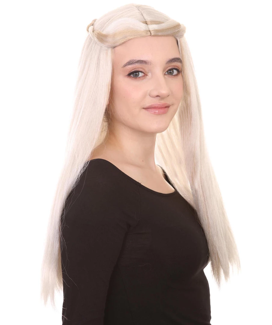 HPO Witch Womens Wig | Blonde Long Vintage Wig | Premium Breathable Capless Cap Men's 6 HPO Witch Womens Wig | Blonde Long Vintage Wig | Premium Breathable Capless Cap Men's