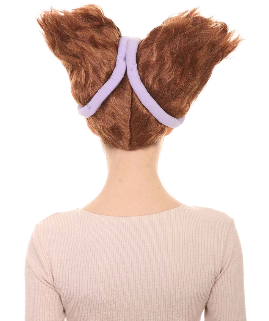 HPO Women's TV Movie Character Wig | Auburn Wigs | Premium Breathable Capless Cap 4 HPO Women's TV Movie Character Wig | Auburn Wigs | Premium Breathable Capless Cap