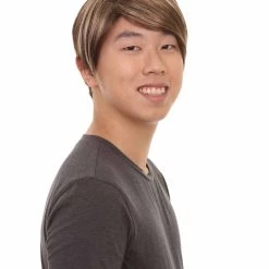 HPO Men Fancy Brown Wig | Cosplay Halloween Wig | Premium Breathable Capless Cap 14 HPO Men Fancy Brown Wig | Cosplay Halloween Wig | Premium Breathable Capless Cap