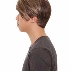 HPO Men Fancy Brown Wig | Cosplay Halloween Wig | Premium Breathable Capless Cap 11 HPO Men Fancy Brown Wig | Cosplay Halloween Wig | Premium Breathable Capless Cap