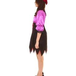HPO Adult Women's Sexy Pirate Costume | Dk Purple Cosplay Costume