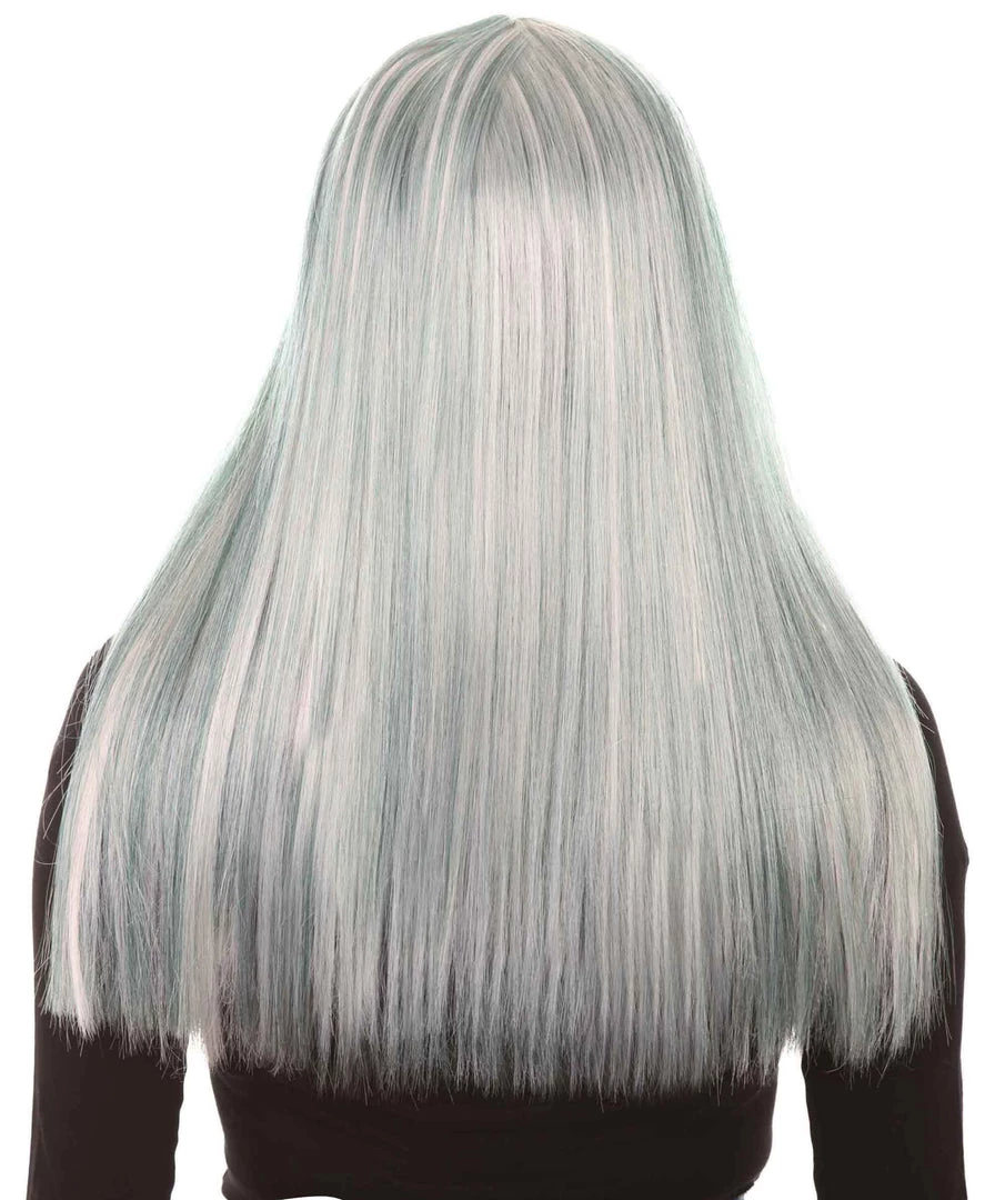 HPO After Death Zombie Womens Wig |Grey Horror Cosplay Halloween Wig | Premium Breathable Capless Cap Women's 4 HPO After Death Zombie Womens Wig |Grey Horror Cosplay Halloween Wig | Premium Breathable Capless Cap Women's
