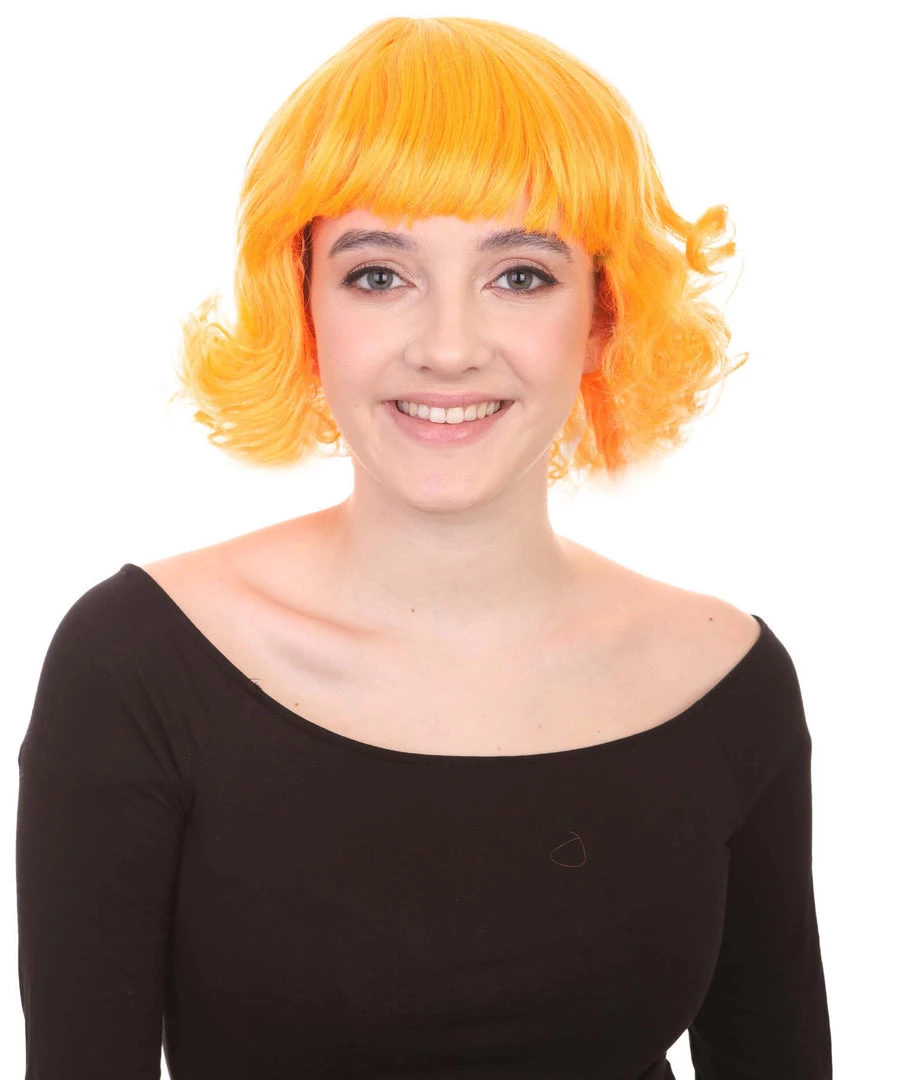 HPO Carnival Wavy Short Wig Collection | Premium Breathable Capless Cap 59 HPO Carnival Wavy Short Wig Collection | Premium Breathable Capless Cap