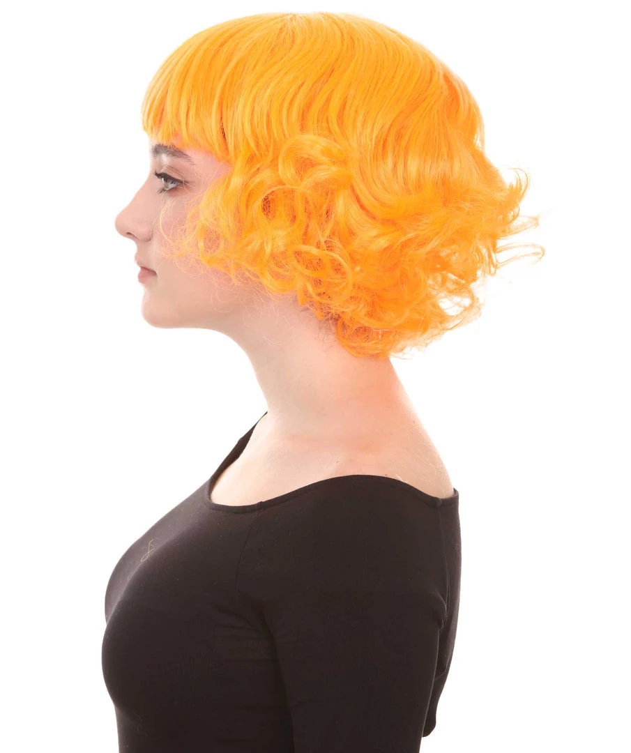 HPO Carnival Wavy Short Wig Collection | Premium Breathable Capless Cap 61 HPO Carnival Wavy Short Wig Collection | Premium Breathable Capless Cap