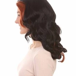 HPO Women's Womens Monster Wig | Black And Orange TV/Movie Wigs | Premium Breathable Capless Cap 11 HPO Women's Womens Monster Wig | Black And Orange TV/Movie Wigs | Premium Breathable Capless Cap