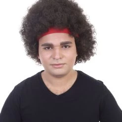 HPO Kids Oversized Afro Wig | Black Halloween Wig