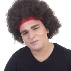HPO Kids Oversized Afro Wig | Black Halloween Wig