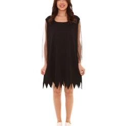 HPO Adult Women's Witch Costume | Black Halloween Costume