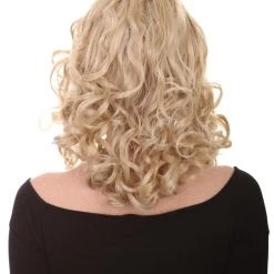 HPO Singer Curly Womens Wig | Party Ready Fancy Glamour Royal Wig | Premium Breathable Capless Cap Men's