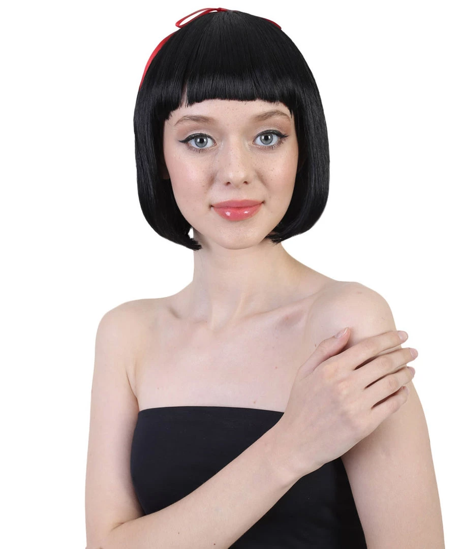 BC Cosplay Princess Snow Wig | Black Character Cosplay Halloween Wig | Premium Breathable Capless Cap 12 BC Cosplay Princess Snow Wig | Black Character Cosplay Halloween Wig | Premium Breathable Capless Cap