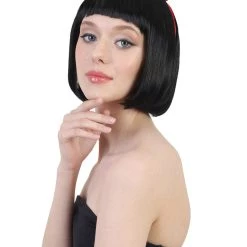 BC Cosplay Princess Snow Wig | Black Character Cosplay Halloween Wig | Premium Breathable Capless Cap 20 BC Cosplay Princess Snow Wig | Black Character Cosplay Halloween Wig | Premium Breathable Capless Cap
