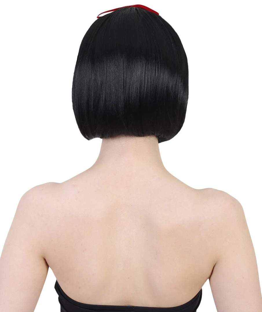 BC Cosplay Princess Snow Wig | Black Character Cosplay Halloween Wig | Premium Breathable Capless Cap 4 BC Cosplay Princess Snow Wig | Black Character Cosplay Halloween Wig | Premium Breathable Capless Cap