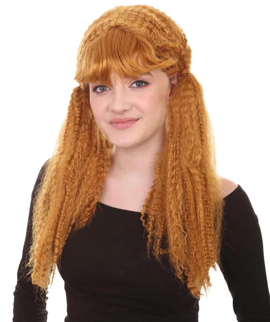 HPO Long Curly Cosplay Womens Wig | Premium Breathable Capless Cap Women's 9 HPO Long Curly Cosplay Womens Wig | Premium Breathable Capless Cap Women's