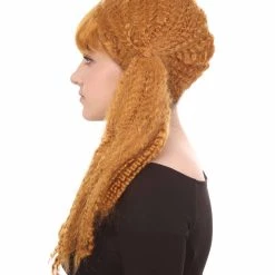 HPO Long Curly Cosplay Womens Wig | Premium Breathable Capless Cap Women's 24 HPO Long Curly Cosplay Womens Wig | Premium Breathable Capless Cap Women's