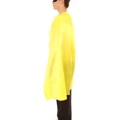 HPO Adult Men's Superhero Cape With Mask Set Costume | Multiple Color Options Halloween Costume