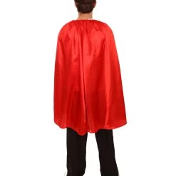 HPO Adult Women's Superhero Cape With Mask Set Cartoon Costume | Multiple Color Options Halloween Costume