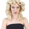 HPO Men's Womens Goddess Wig | Blonde Medium Halloween Wig | Premium Breathable Capless Cap