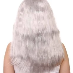 HPO Men's Womens Glamourama Grey Wig | Stage/Event Fancy Halloween Wig | Premium Breathable Capless Cap