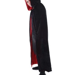 HPO Adult Men's Reversible Hooded Cape Costume | Multiple Color Option Cosplay Costume 19 HPO Adult Men's Reversible Hooded Cape Costume | Multiple Color Option Cosplay Costume