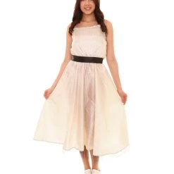 HPO Adult Women's 50s Polka Dot Dress Vintage Costume | Multi Cosplay Costume