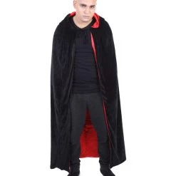 HPO Adult Men's Reversible Hooded Cape Costume | Multiple Color Option Cosplay Costume 20 HPO Adult Men's Reversible Hooded Cape Costume | Multiple Color Option Cosplay Costume