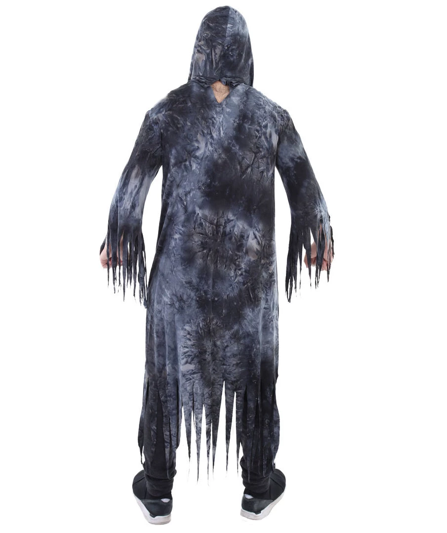HPO Adult Men's Zombie Nightmare Scary Costume | Grey Halloween Costume 5 HPO Adult Men's Zombie Nightmare Scary Costume | Grey Halloween Costume