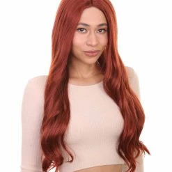 HPO Men's Glamour Womens Wig | Brown Stage/Event Fancy Halloween Wig | Premium Breathable Capless Cap 14 HPO Men's Glamour Womens Wig | Brown Stage/Event Fancy Halloween Wig | Premium Breathable Capless Cap