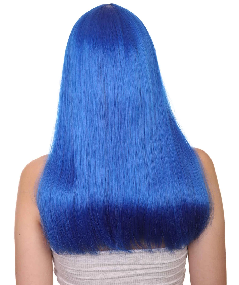 FLAGWIGS Australian Flag Sport Party Long Bob Wig | Premium Breathable Capless Cap Women's 4 FLAGWIGS Australian Flag Sport Party Long Bob Wig | Premium Breathable Capless Cap Women's