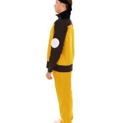 HPO Adult Men's Village Head Anime Costume | Black & Yellow Cosplay Costume 11 HPO Adult Men's Village Head Anime Costume | Black & Yellow Cosplay Costume