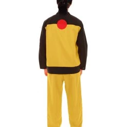 HPO Adult Men's Village Head Anime Costume | Black & Yellow Cosplay Costume 12 HPO Adult Men's Village Head Anime Costume | Black & Yellow Cosplay Costume