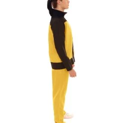 HPO Adult Men's Village Head Anime Costume | Black & Yellow Cosplay Costume 13 HPO Adult Men's Village Head Anime Costume | Black & Yellow Cosplay Costume
