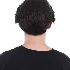 HPO Dracula Wig | Vampire Movie Wig | Premium Breathable Capless Cap Kids 10 HPO Dracula Wig | Vampire Movie Wig | Premium Breathable Capless Cap Kids