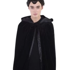 HPO Adult Men's Reversible Hooded Cape Costume | Multiple Color Option Cosplay Costume 31 HPO Adult Men's Reversible Hooded Cape Costume | Multiple Color Option Cosplay Costume