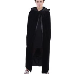 HPO Adult Men's Reversible Hooded Cape Costume | Multiple Color Option Cosplay Costume 27 HPO Adult Men's Reversible Hooded Cape Costume | Multiple Color Option Cosplay Costume