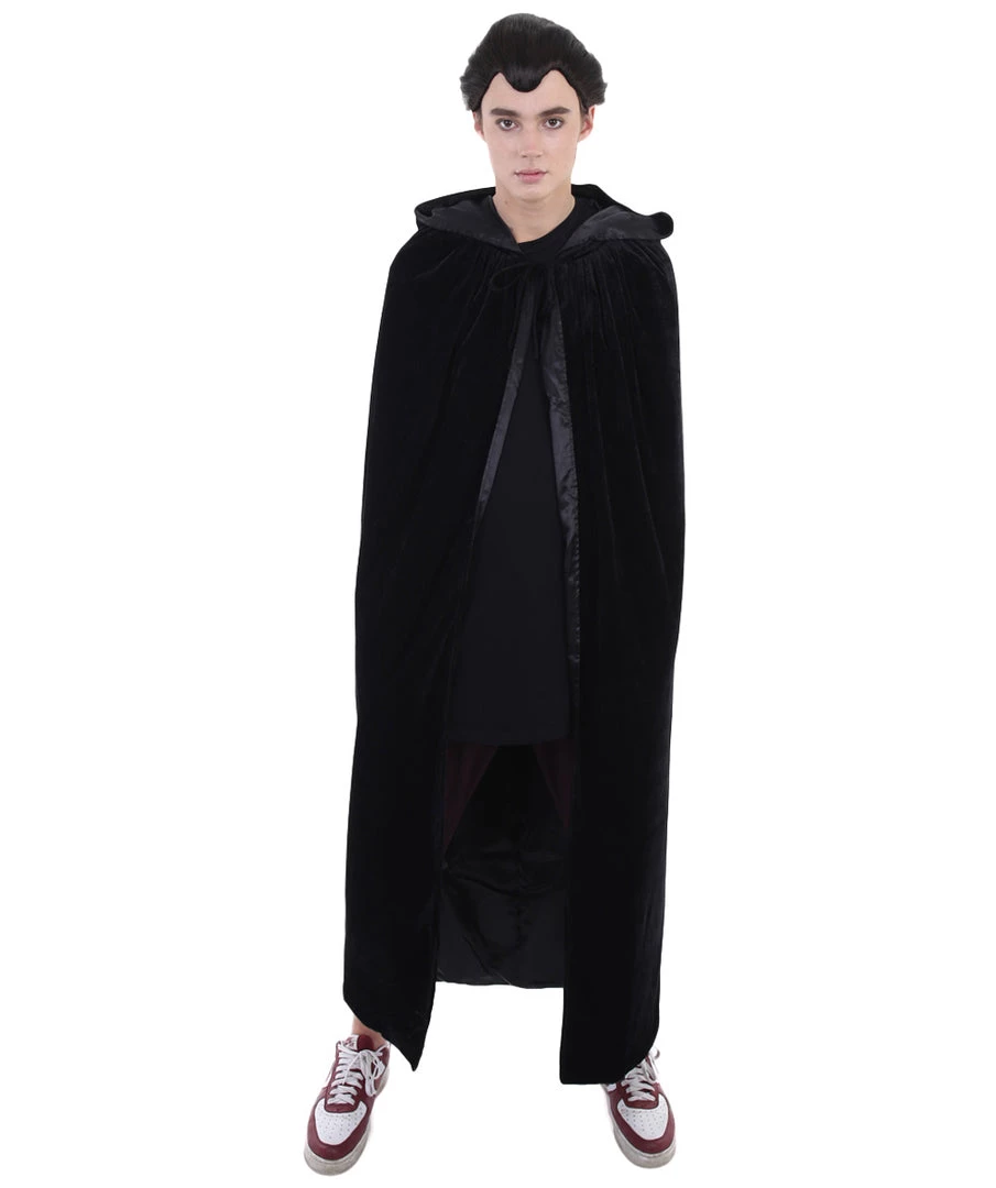 HPO Adult Men's Reversible Hooded Cape Costume | Multiple Color Option Cosplay Costume 11 HPO Adult Men's Reversible Hooded Cape Costume | Multiple Color Option Cosplay Costume