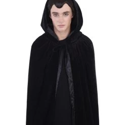 HPO Adult Men's Reversible Hooded Cape Costume | Multiple Color Option Cosplay Costume 28 HPO Adult Men's Reversible Hooded Cape Costume | Multiple Color Option Cosplay Costume