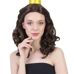 HPO Princess Womens Prestige Wig | Cosplay Wig | Premium Breathable Capless Cap Men's