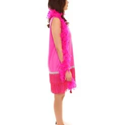 HPO Adult Women's 20's Flapper Costume | Fuchsia Cosplay Costume