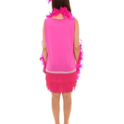 HPO Adult Women's 20's Flapper Costume | Fuchsia Cosplay Costume