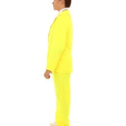 HPO 70's Rock Star | Powder Blue Suit With Dickie And Tie | Premium Halloween Costume | Multiple Color Options Men's 85 HPO 70's Rock Star | Powder Blue Suit With Dickie And Tie | Premium Halloween Costume | Multiple Color Options Men's